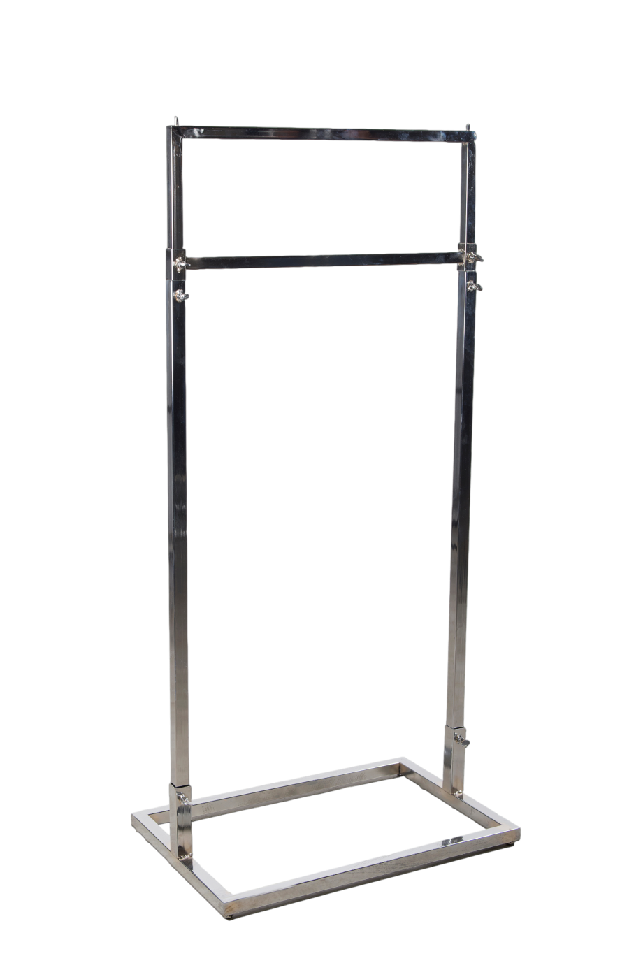 Perchero Lineal Doble Altura Cromado