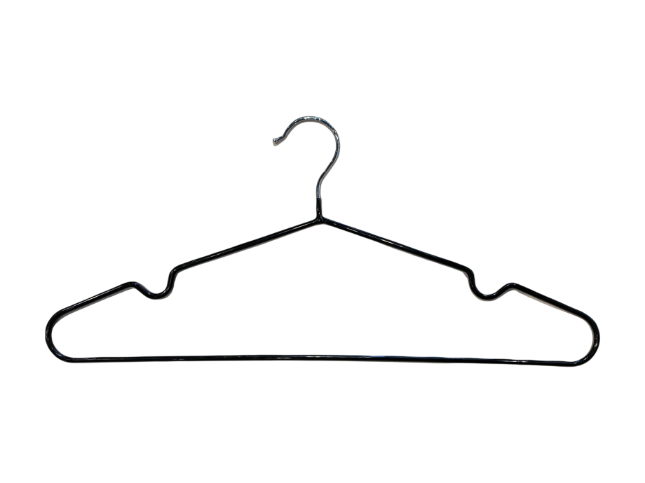 Percha Siliconada Negra