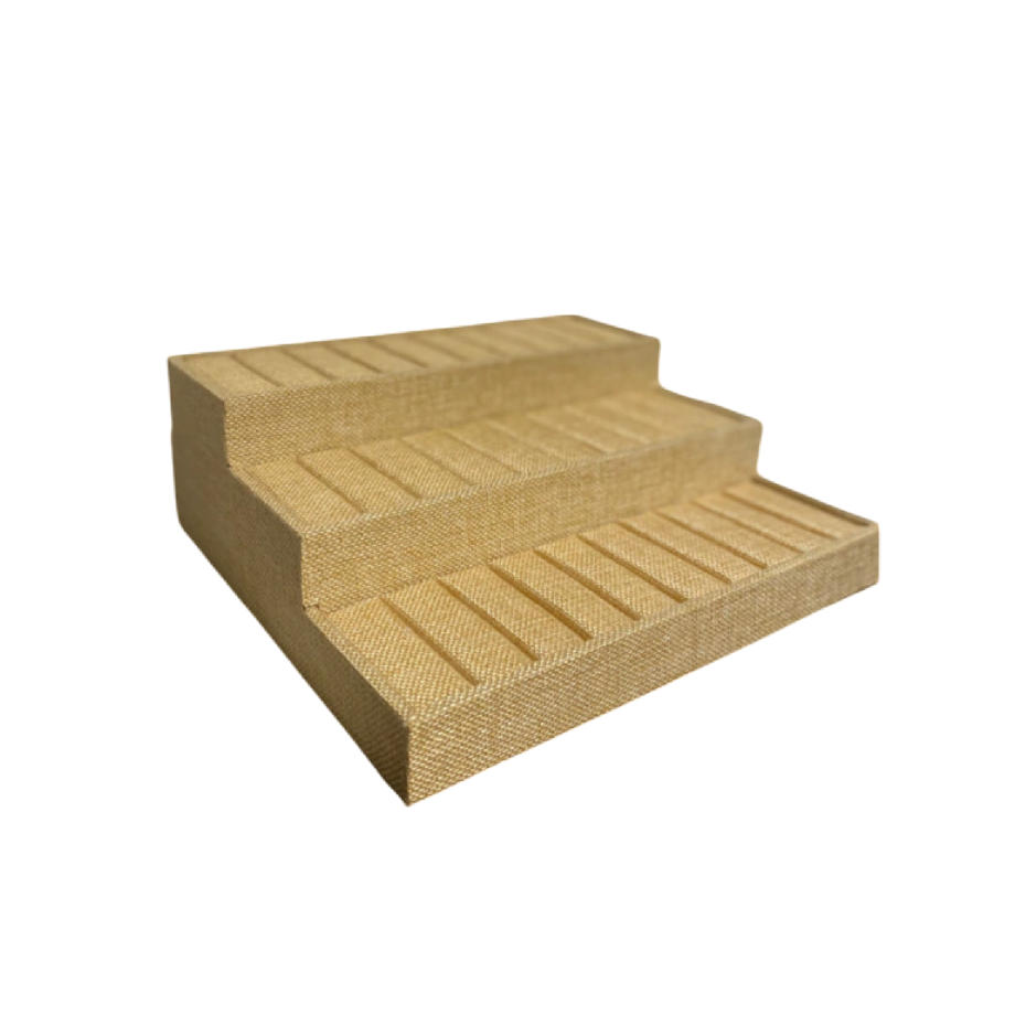 Exhibidor de Esclava o Anillos de Arpillera